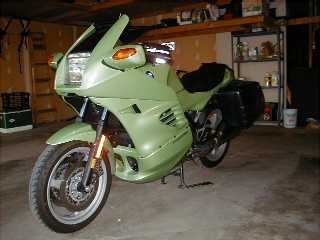 BMW K1100RS, Palmetto Green