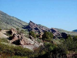 White (near) and Red (far) Rocks